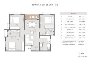 Purva LakeVista Floor Plans5